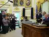 Trump says US is ‘repressive also’ when asked about China’s treatment of journalists