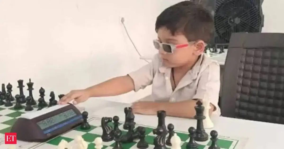 Meet Sarwagya Singh Kushwaha, the 3-year-old Indian chess prodigy who became the youngest player in history to earn an official FIDE rating at just 3 years, 7 months and 20 days
