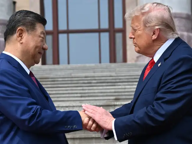 Trump Xi Friends