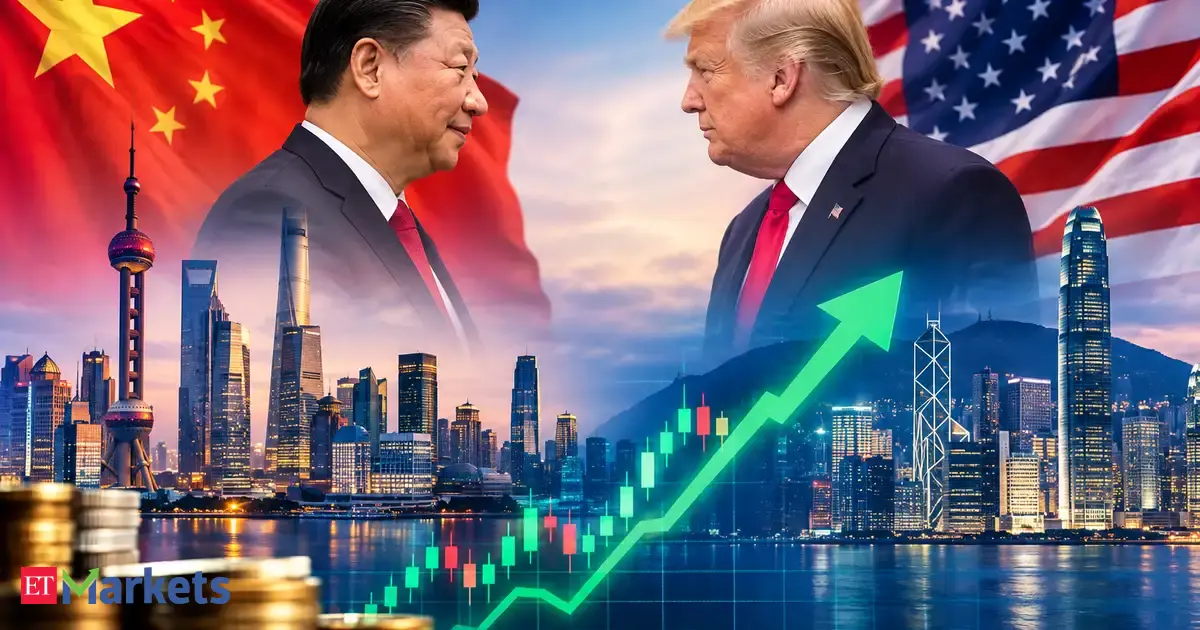 Global Market: China, Hong Kong stocks rise as investors await Trump-Xi meeting