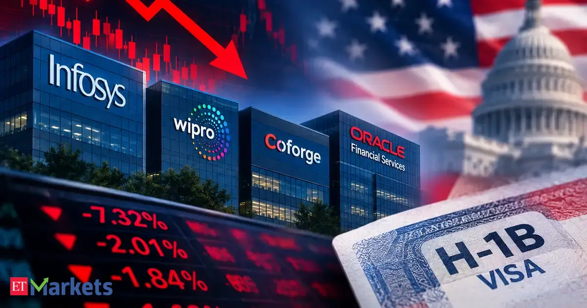 OFSS shares tumble 7%; Wipro, Coforge, Infosys shares down up to 2%. Why are IT stocks under pressure today?
