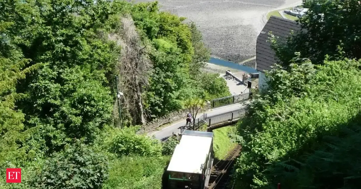 In 1890, engineers connected two English towns separated by a cliff; the water-powered railway still carries passengers more than 135 years later