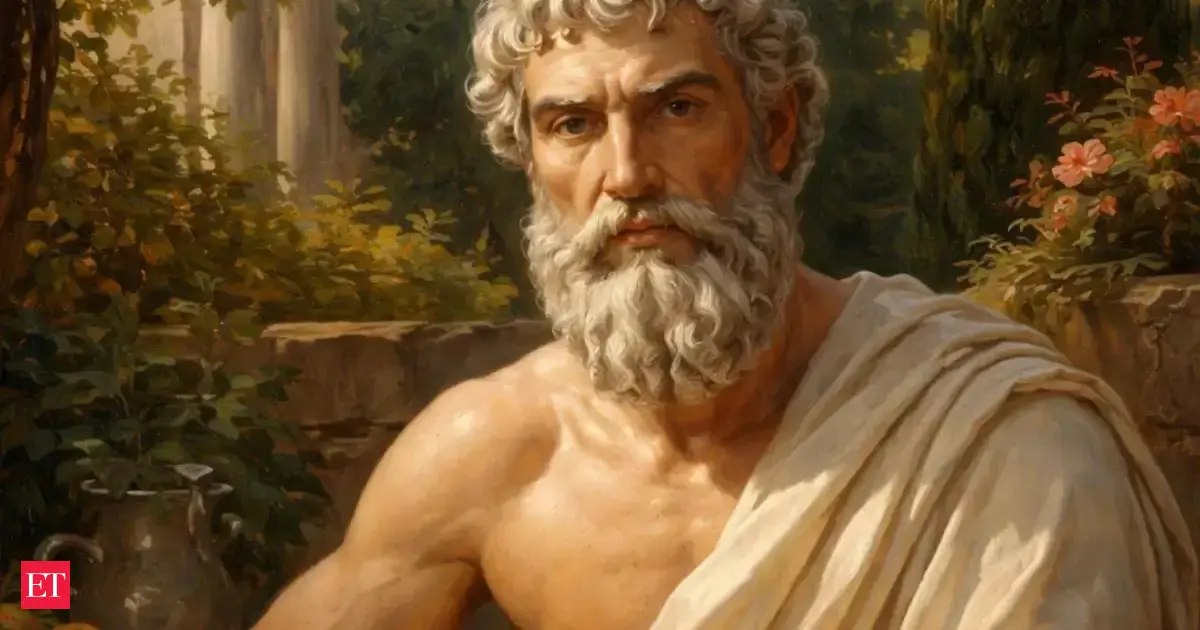 Quote of the day by Epicurus: 'Live your life without attracting attention.' Life lessons from inspirational quote on true peace, privacy, close bonds and human behaviour