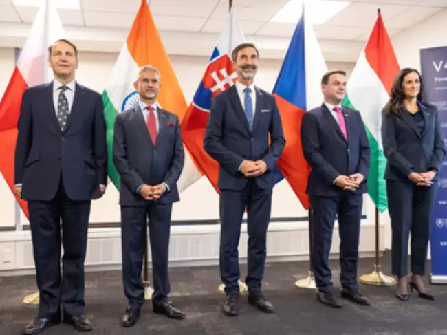 EAM Jaishankar, Visegard 4 countries of Central Europe launch joint meeting