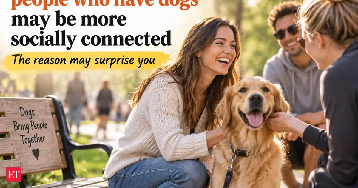 Psychology says people who have dogs may be more socially connected - The reason may surprise you