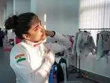 Fencing at Asian Games: Taniksha impresses before losing in prequarters; Hemash, Sachin out early