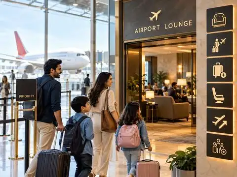 How to get airport lounge access, priority services