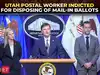 'He dumped 300 ballots out of laziness': DOJ charges Utah postal worker | Mail-in voting crackdown