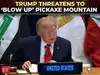 Trump threatens to &lsquo;blow up&rsquo; Iran's Pickaxe Mountain during Gulf Cooperation Council meeting