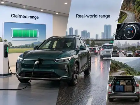 Claimed range vs real-world range &mdash; don't confuse the two