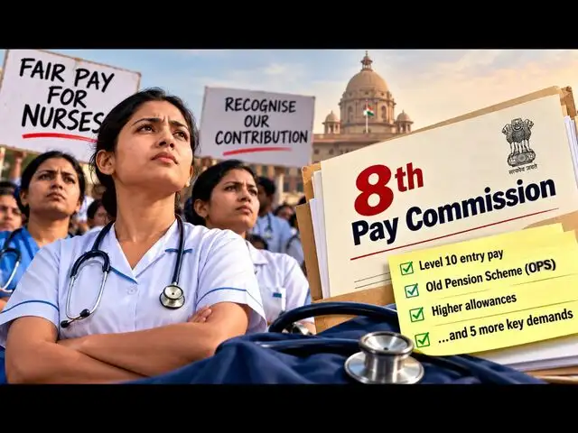 8th Pay Commission: Nurses seek major pay and pension changes