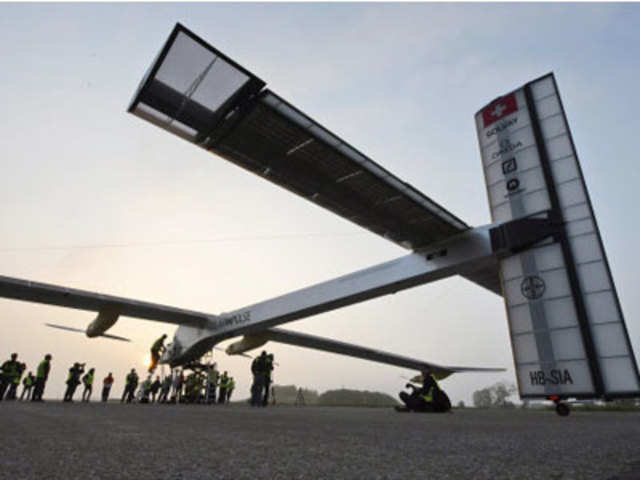 Experimental aircraft 'Solar Impulse'