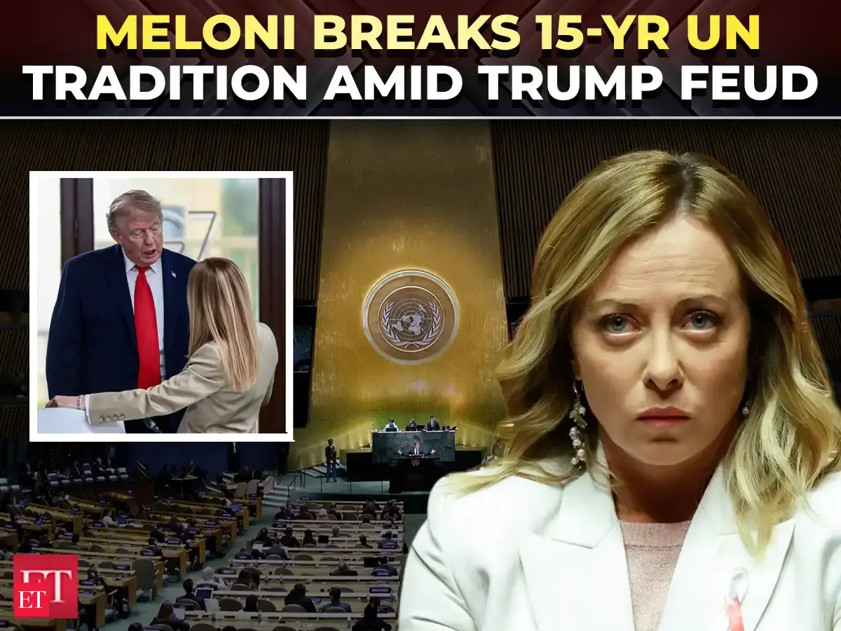 Meloni breaks 15-year UN tradition, skips summit after months of ‘spat’ with Trump | UNGA 2026