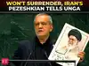 'Trump called us terrorists but we are the victims of terrorism': Iran's Pezeshkian at UNGA