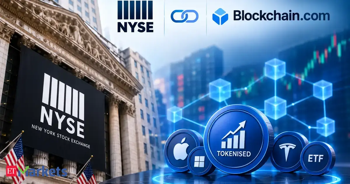 NYSE, Blockchain.com explore tokenised versions of US-listed stocks