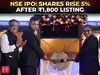 NSE IPO: India's biggest exchange lists at ₹1,800 per share; gains 5% after flat debut