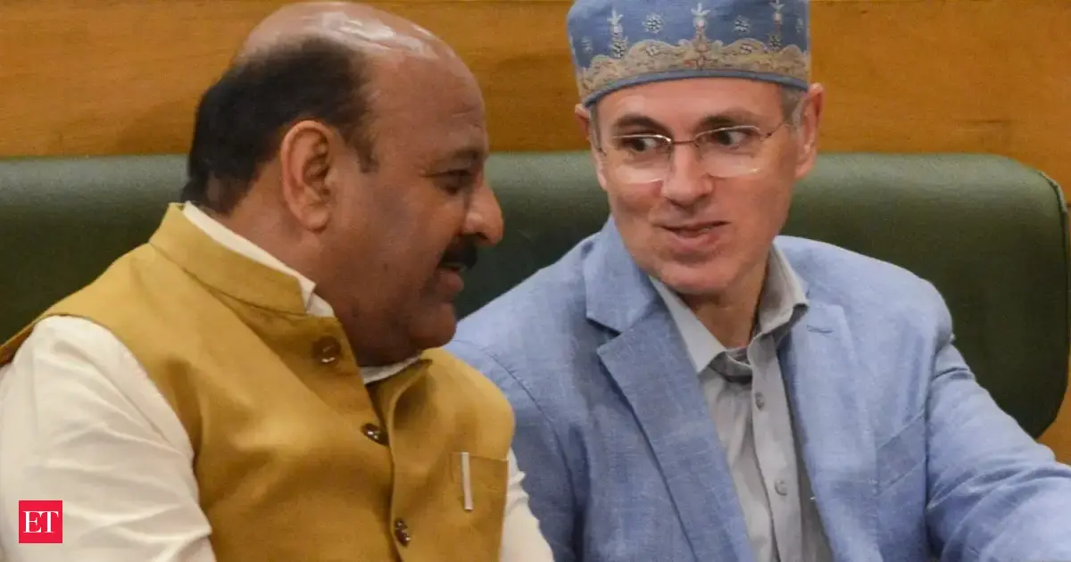 Jammu & Kashmir working on establishing Artificial Intelligence centre of excellence - The Economic Times