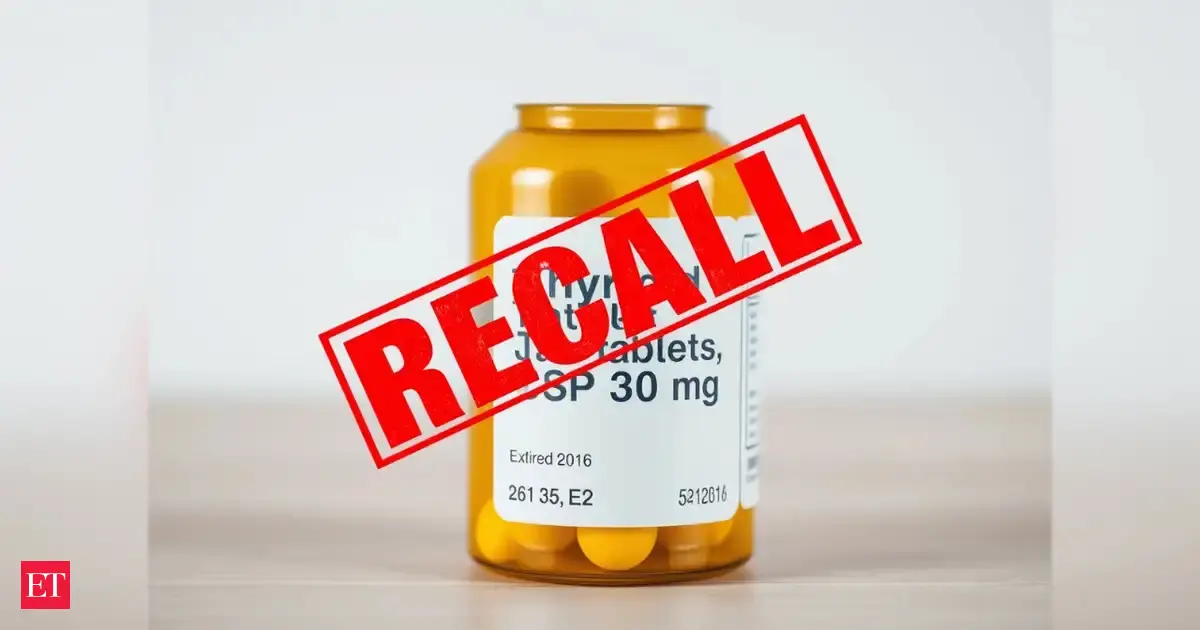Vitruvias Therapeutics thyroid tablet recall gets FDA’s highest-risk rating - here’s what to check and what patients need to know