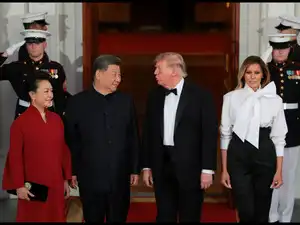 US President Trump hosts state dinner for Chinese President Xi Jinping in Washington