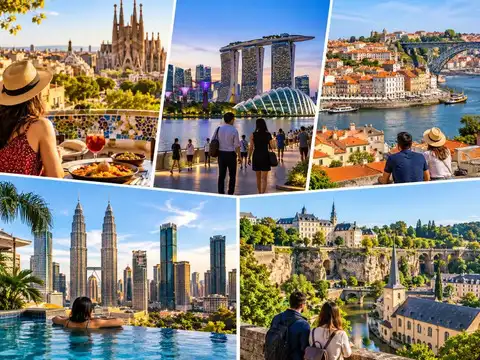 The rest of the top 10: Spain, Singapore, Portugal, Malaysia and Luxembourg