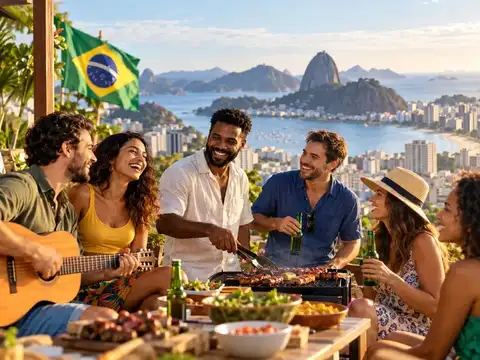 #5 Brazil: Where strangers become friends by the weekend