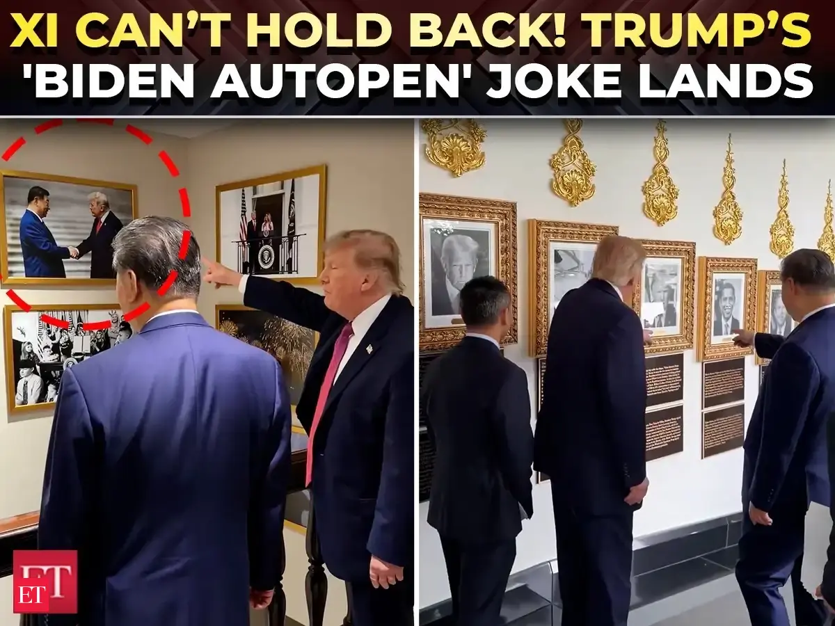 'This is the autopen... It's Biden': Xi breaks into rare laughter as ...