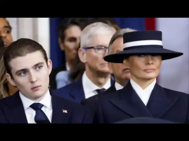 Melania Trump hints at changing relationship with her 20-year-old son Barron<br>