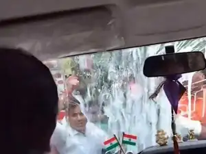 Stones, eggs hurled at car of Mamata camp's TMC MLA in Bengal