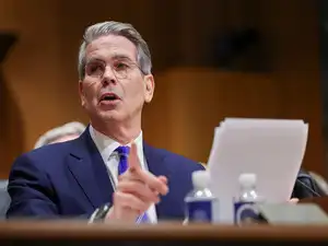 US Treasury Secy Scott Bessent on iran war <br>