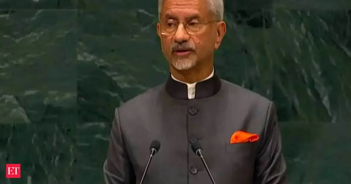 Jaishankar at UNGA highlights AI, says nations should shape own technology paths