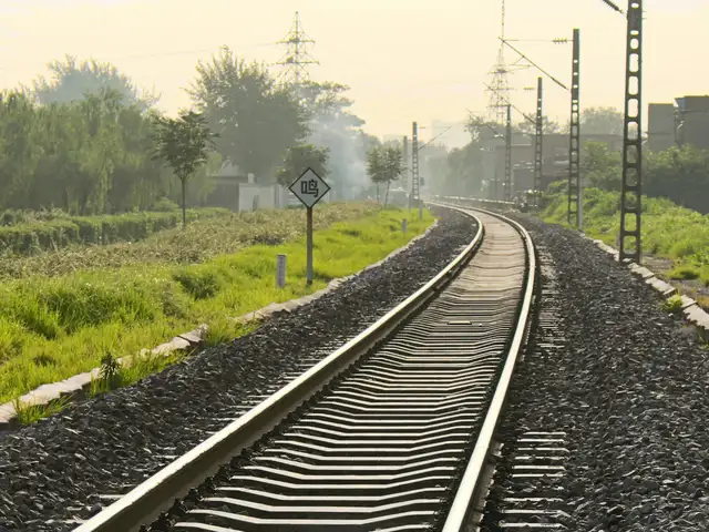 LNG train route: Sabarmati to Mahesana