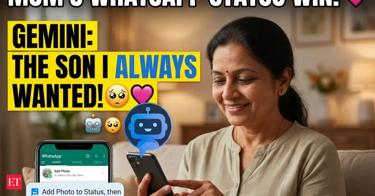 My mom finally found the 'perfect son' in AI—and the internet is absolutely losing it.
