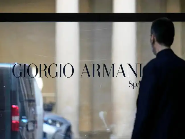 Italy Obit Armani