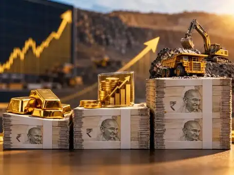 ₹1 lakh in gold miners beat gold itself by nearly 2X
