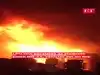 LPU row escalates as students block NH-44, vehicles set on fire