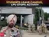 Lovely Univ. protests: After violent clashes on Sunday night, situation under control