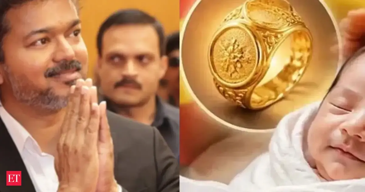 Vijay rolls out gold rings for TN babies 