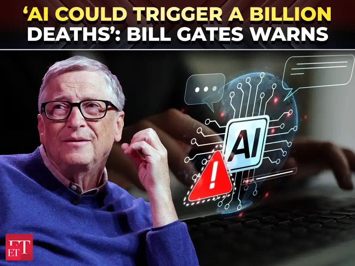 ‘A billion deaths…’: Bill Gates drops AI bombshell, warns of catastrophic risks