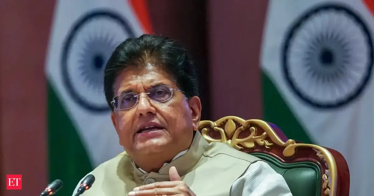 Commerce minister Piyush Goyal to visit US for trade talks, G20 ministers’ meeting