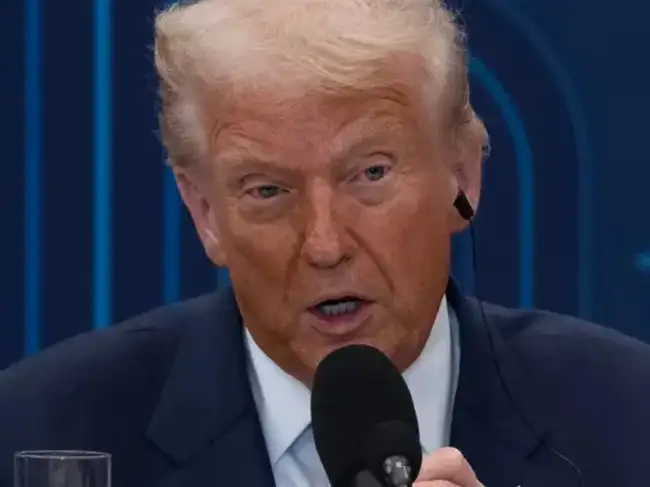 President Donald Trump and Canadian Prime Minister Mark Carney during meetings at the White House, before Trump terminated trade negotiations over Ontario's Reagan advertisement and Carney apologized for the anti-tariff campaign that prompted additional tariffs on Canada
