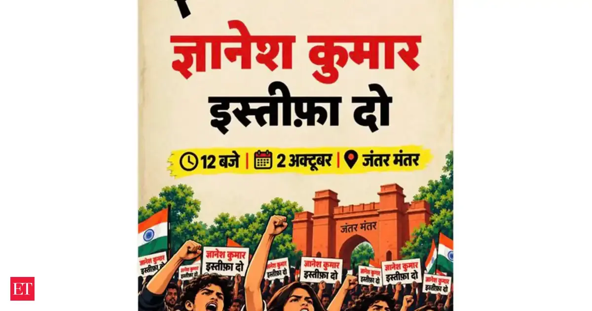 No permission yet for Oct 2 Jantar Mantar protest against CEC, say Delhi Police sources