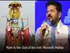 Revanth Reddy says Shiva is God of poor, Ram God of rich, represented by wealthy party like BJP