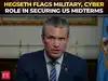 US Midterms: Hegseth says military intelligence, cyber forces will guard election systems