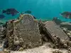 In 2021, New Jersey dropped about 400 donated gravestones and concrete rubble onto Barnegat Reef; 60 tons of monuments became new underwater habitat