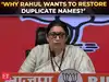 &lsquo;Fake allegations, foul motive&rsquo;: Smriti Irani hits back at Rahul Gandhi, Congress over SIR, EC row