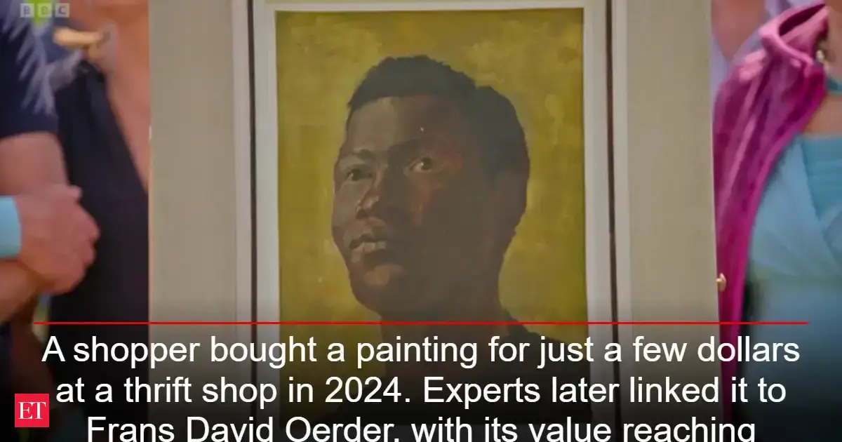 A shopper bought a painting for just a few dollars at a thrift shop in 2024. Experts later linked it to Frans David Oerder, with its value reaching $120,000