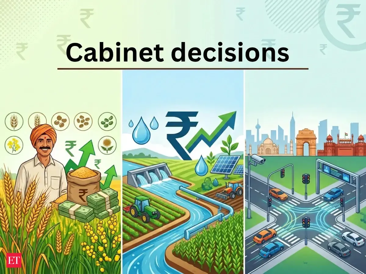 Cabinet approves Rs 2.79 lakh crore package with Rabi MSP hike and PM DHARA funding