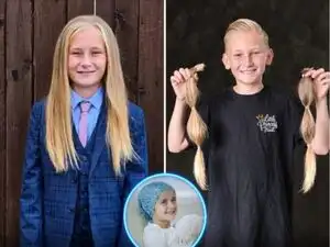 He faced severe bullying at 11 for his long hair, yet refused to cut it. Eventually, 18 inches of his hair helped raise &pound;1,230 for British children who lost their hair from cancer treatment