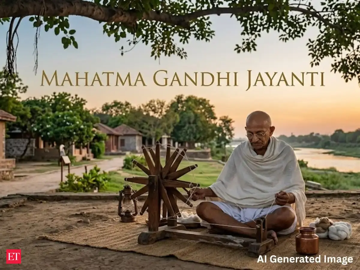 Image for Gandhi Jayanti 2026 Speech: What to say on October 2? Short and long English speeches