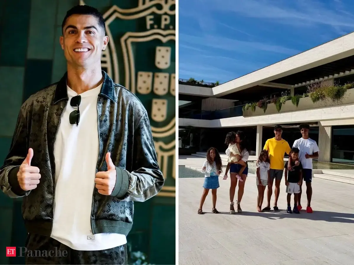 Cristiano Ronaldo's Portugal mansion has a bizarre glass pool you can walk under it: Inside his ultra-luxurious Quinta da Marinha home